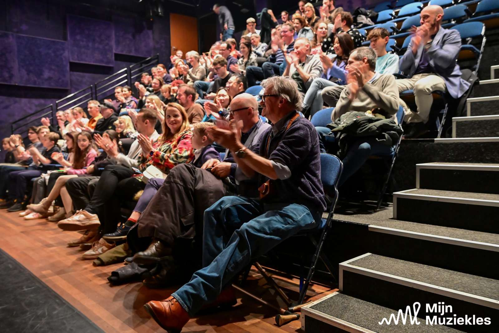Nieuws 16 februari 2025 leeringoptreden mijnmuziekles pand p